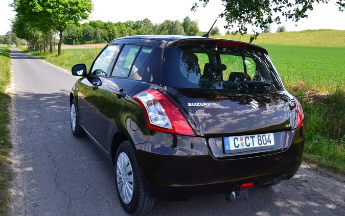 Suzuki Swift cena 33400 przebieg: 123000, rok produkcji 2014 z Wojkowice małe 56